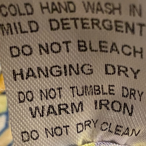 Olivaceous Patterned Ruffle Long Sleeve Tassle Mini Dress Women’s Sz Small - Picture 16 of 16